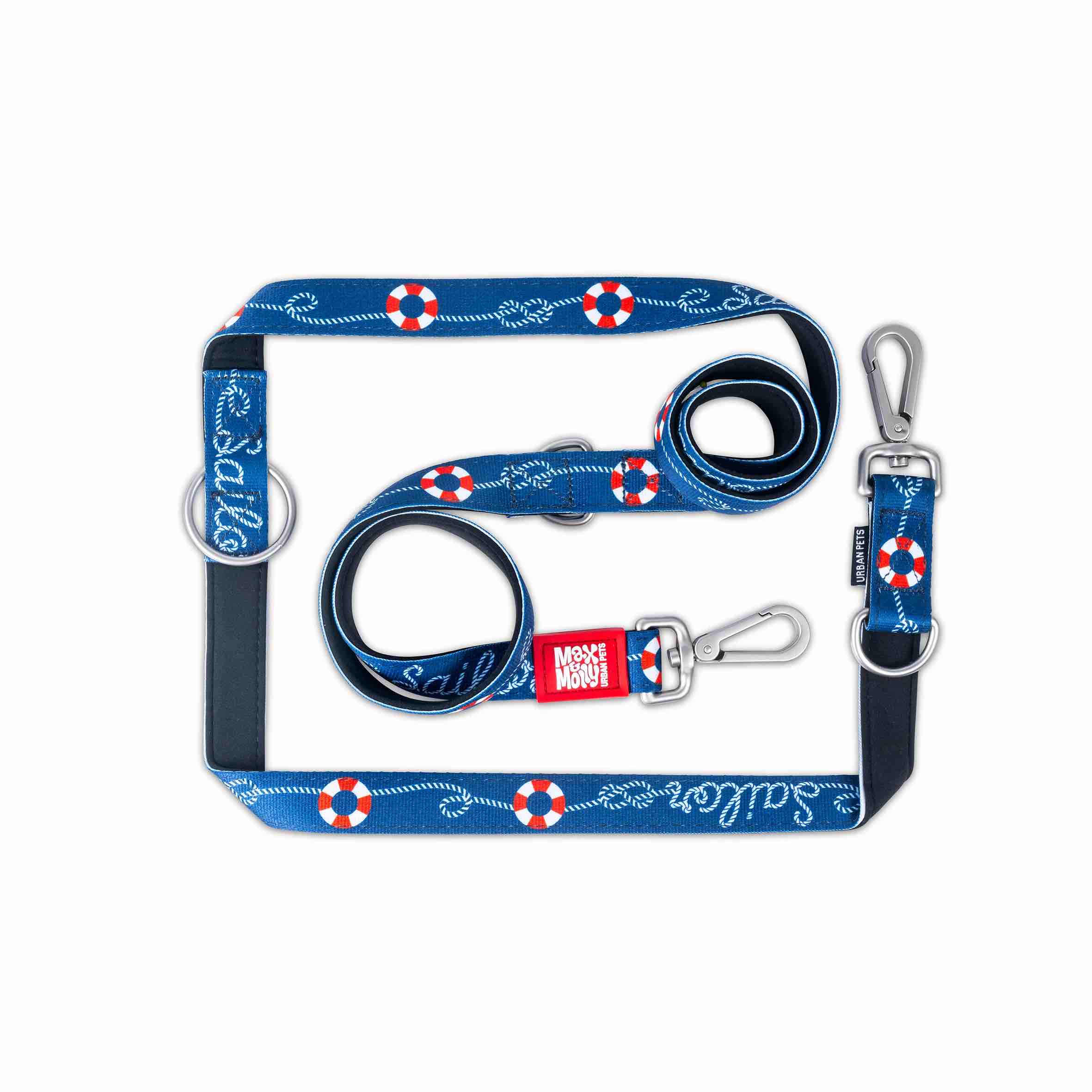 Max Molly Original multi-purpose dog leash 6,5ft Small Sailor