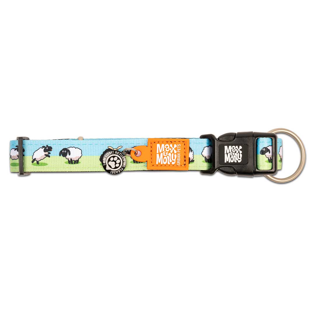 Max & Molly Puzzle Smart ID Halsband – Gepolstertes Neopren-Halsband Mit Kostenloser Lost&Found-Registrierung