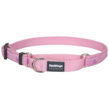 Red Dingo Breezy Love Pink Small Martingale Collar