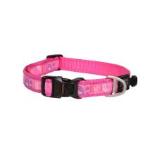 Rogz Fancy Dress Beach Bum Dog collar - Large / Pink Paws