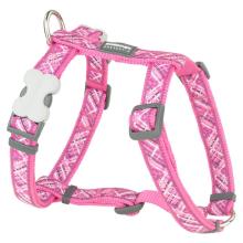 Red Dingo Flanno Hot Pink XLarge Dog Harness