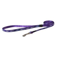 Rogz Fancy Dress Jellybean dog leash 6 ft Small / Purple Forest