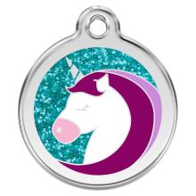 Red Dingo Médaille Unicorn Aqua Medium