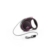 Flexi Black Design Cord XS pink 3 meter