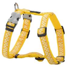 Red Dingo Gingham Yellow XS Dog Harness