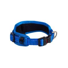 Rogz Utility Lumberjack Blue Padded Dog collar - XLarge