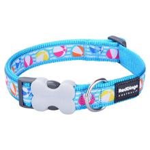 Red Dingo Beach Ball Turquoise Small Dog Collar