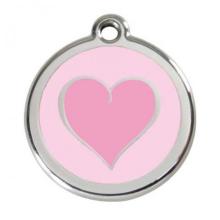 Red Dingo Médaille Pink Heart Small