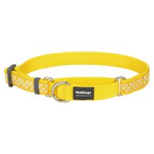Red Dingo Gingham Yellow Large Martingale Collar