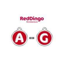 Red Dingo Hundemarke Alphabet Small A-B-C-D-E-F-G