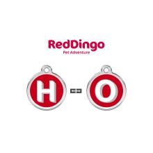 Red Dingo Hundemarke Alphabet Large H-I-J-K-L-M-N-O