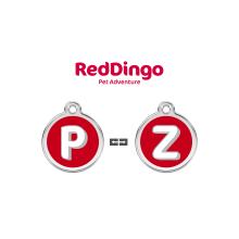 Red Dingo Hundemarke Alphabet Large P-Q-R-S-T-U-V-W-X-Y-Z