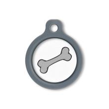 Blucky Bone White Medalla medium