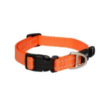 Rogz Utility Snake Orange Dog collar - Medium