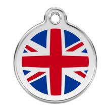 Red Dingo Médaille UK Flag Large