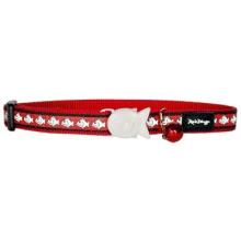 Red Dingo Reflective Cat Collar red