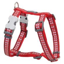 Red Dingo Reflective Red Medium Dog Harness