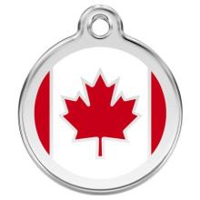 Red Dingo Identyfikatory Canada Flag Medium