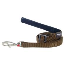 Red Dingo Brown dog lead 4-6 ft XS