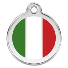 Red Dingo Medalla Italian Flag Large