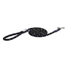 Rogz Rope Black Hundeleine 180cm Medium