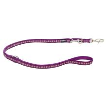 Red Dingo Daisy Chain Purple multi-purpose dog leash 6,5ft Small