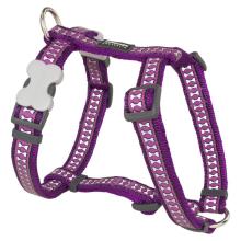 Red Dingo Reflective Purple XS Dog Harness