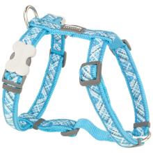 Red Dingo Flanno Turquoise Small Dog Harness