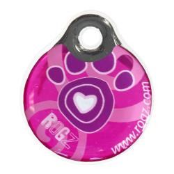 Rogz id-Tag Pink Paws small