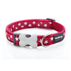 Red Dingo Stars Red Large Collar