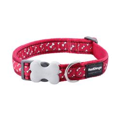 Red Dingo Flying Bones Red Small Collar